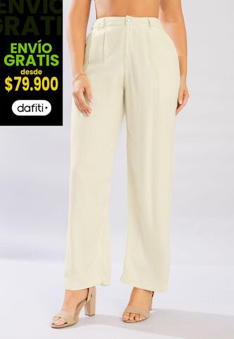 Pantalón Mujer Crema Mp 114107 MP