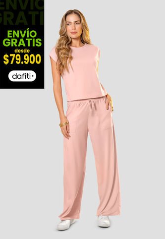 Conjunto Mujer Rosa Polvo Mp 110461 MP