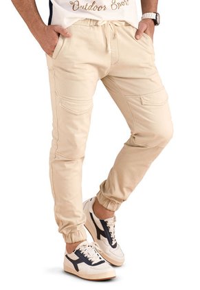 Jogger Hombre Beige Mp 86863