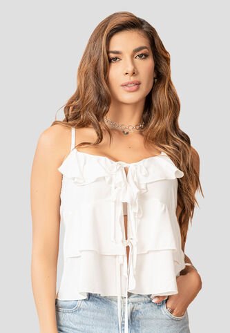 Blusa Mujer Crudo Mp 107488 MP