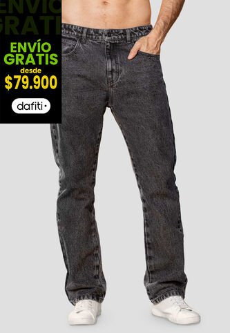 Jean Hombre Negro Mp 113866 MP