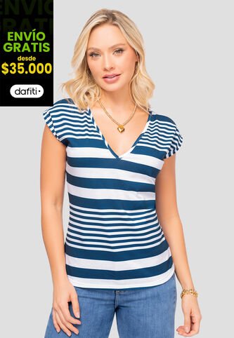 Camiseta Mujer Estampado Mp 106614 MP