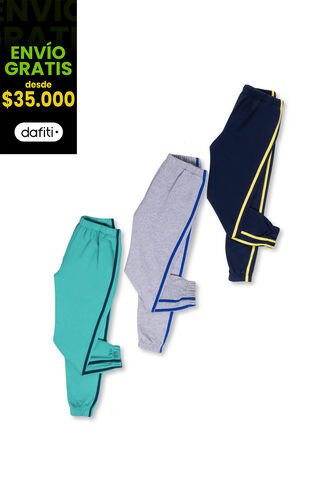 Jogger Infantil Gris Jaspe Mp 7820 MP