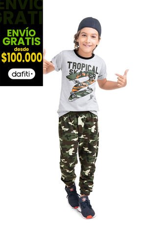 Conjunto Niños Infantil Estampado MP MP