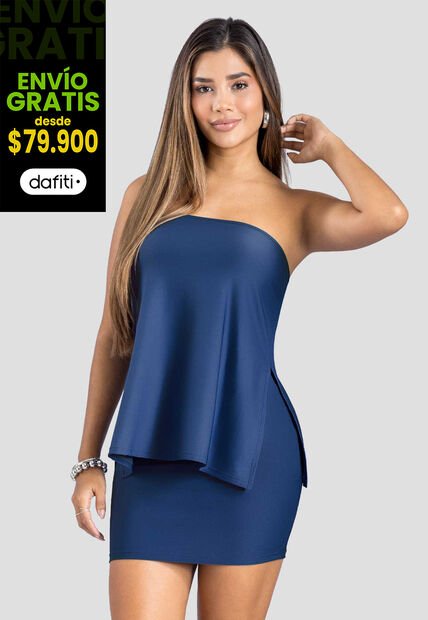 Conjunto Mujer Azul Profundo Mp 114439