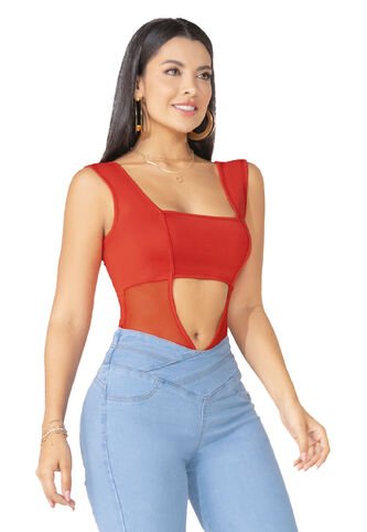 Body Mujer Rojo Mp 100291 MP