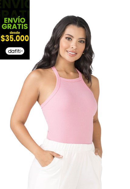 Camiseta Exterior Rosado Mp 34598