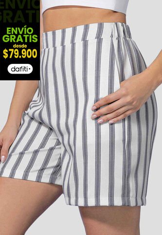 Bermuda Mujer Estampado Mp 114224 MP