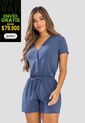 Enterizo Corto Mujer Azul Indigo Mp 111079 de MP