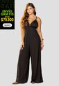 Enterizo Largo Mujer Negro Mp 113828 de MP