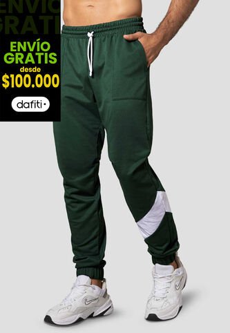 Jogger Hombre Verde Pino Mp 107012 MP