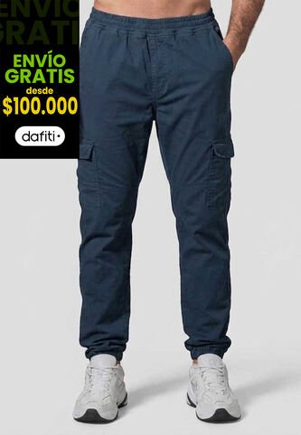 Jogger Hombre Azul Profundo Mp 59223 MP