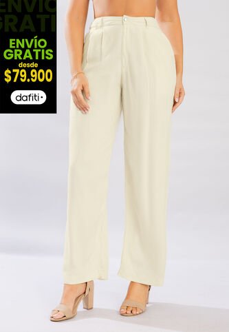 Pantalón Mujer Crema Mp 114107 MP