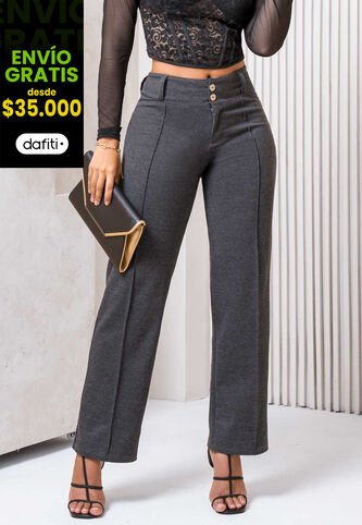 Pantalón Mujer Negro Cross Mp 1072 MP