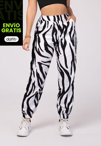 Pantalón Mujer Animal-Print Mp 103332 MP