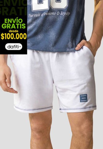 Bermuda Hombre Blanco Mp 113604 MP