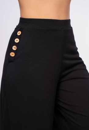 Pantalón Mujer Negro Mp 106433