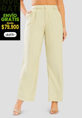 Pantalón Mujer Verde Matcha Mp 114107 MP