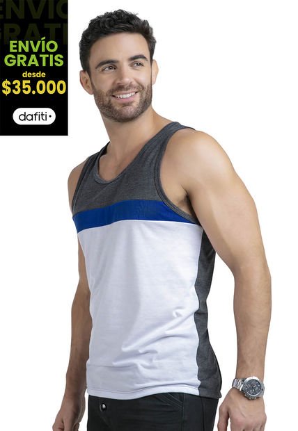 Camisilla Masculino Blanco Mp 96536