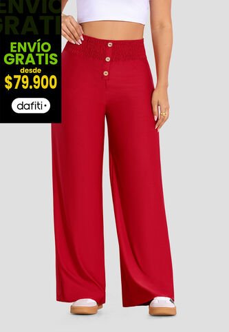 Pantalón Mujer Rojo Mp 3407 MP