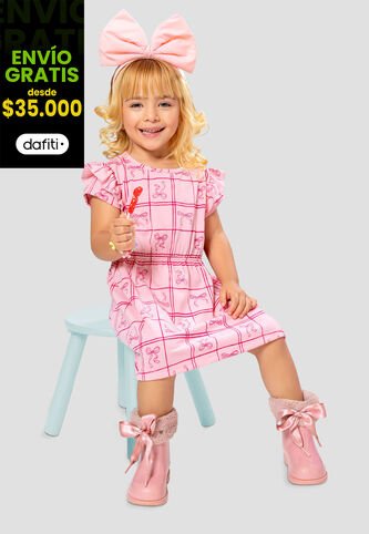 Vestido Paq X2 Infantil Femenino Multicolor Mp 104820 MP