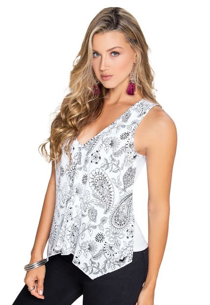 Blusa Mujer Multicolor Mp 79432