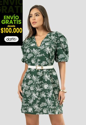Vestido Mujer Estampado Mp 112594 MP