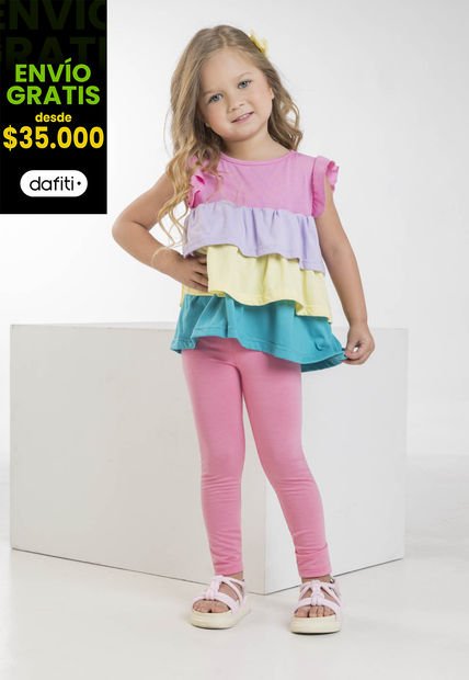 Blusa Infantil Multicolor Mp 2823