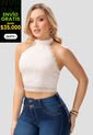 Crop Top Mujer Marfil Mp 102819 de MP