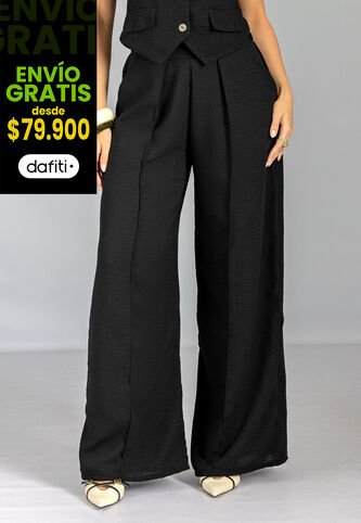 Pantalón Mujer Negro Mp 113213 MP