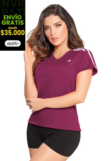Camiseta Mujer Cereza Mp 77686