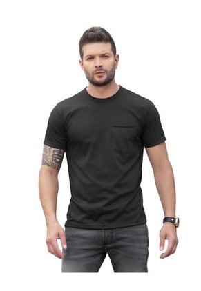 Camiseta Hombre Negro Mp 78120