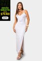 Vestido Largo Mujer Blanco Mp 113859 de MP