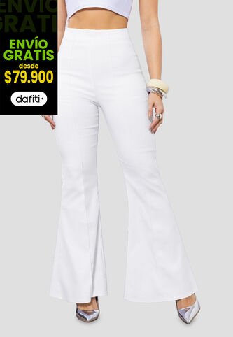 Pantalón Mujer Blanco Mp 113840 MP