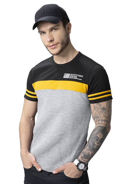 Camiseta Hombre Multicolor Mp 89881