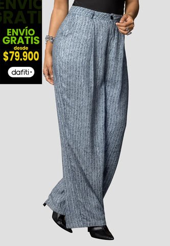 Pantalón Mujer Estampado Mp 113855 MP