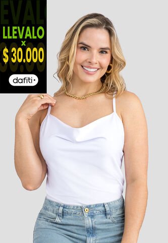 Blusa Mujer Blanco Mp 113857 MP