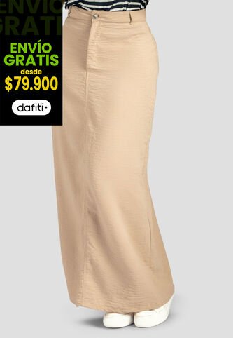 Falda Larga Mujer Latte Mp 113212 MP