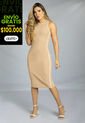 Vestido Largo Mujer Latte Mp 111776 de MP