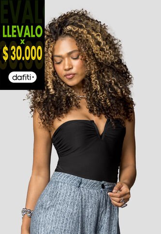 Blusa Mujer Negro Mp 113624 MP