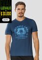 Camiseta Hombre Azul Profundo Mp 113611 de MP