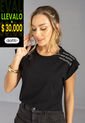Camiseta Mujer Negro Mp 113214 de MP