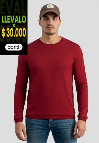 Camibuzo Hombre Merlot Mp 113059 MP