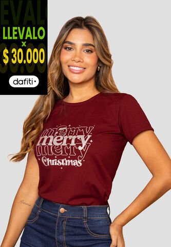 Camiseta Mujer Merlot Mp 112387 MP
