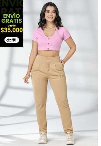 Pantalón Mujer Caramelo Mp 1785 MP