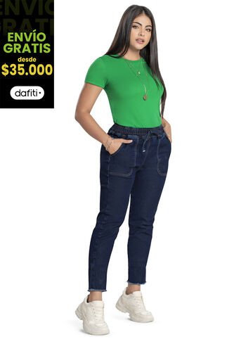 Jogger Mujer Azul Oscuro Mp 5384 MP