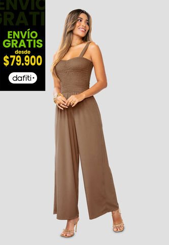 Enterizo Largo Mujer Chocolate Mp 1064 MP