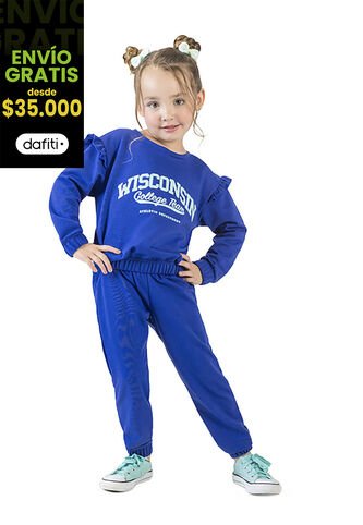 Conjunto Infantil Bebés Azul Rey Mp 2850 MP