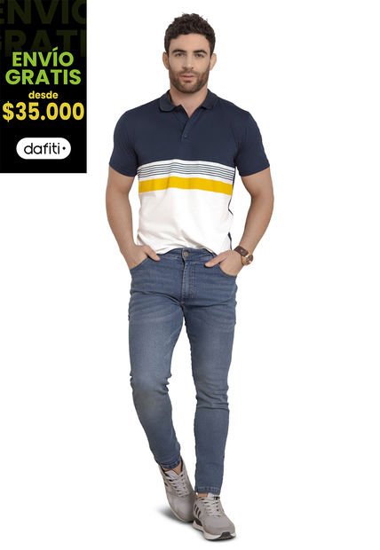 Polo Hombre Multicolor Mp 90922