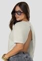 Camiseta Mujer Crema Mp 114702 de MP